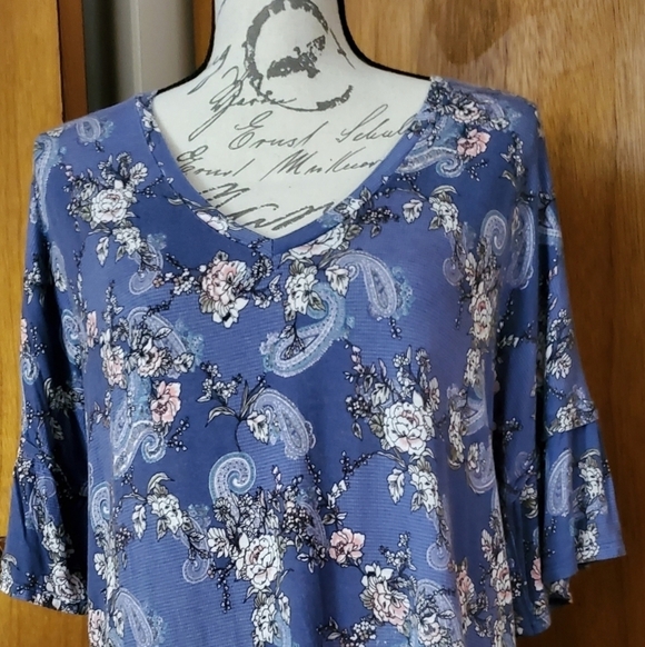 Studio B By Bobeau Tops - Super Soft Bo Ho Blouse
